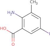 2-Amino-5-iodo-3-methylbenzenecarboxylic acid