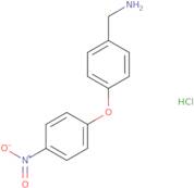 [4-(4-Nitrophenoxy)phenyl]methanamine hydrochloride