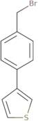 3-[4-(Bromomethyl)phenyl]thiophene