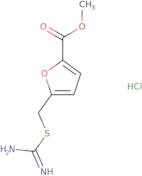 Methyl 5-[(carbamimidoylsulfanyl)methyl]furan-2-carboxylate hydrochloride