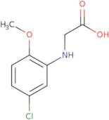 2-[(5-Chloro-2-methoxyphenyl)amino]acetic acid