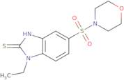 1-Ethyl-5-(morpholine-4-sulfonyl)-1H-1,3-benzodiazole-2-thiol