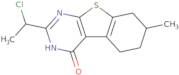 5-(1-Chloroethyl)-11-methyl-8-thia-4,6-diazatricyclo[7.4.0.0,2,7]trideca-1(9),2(7),5-trien-3-one