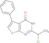 2-(1-Chloroethyl)-5-phenyl-3H,4H-thieno[2,3-d]pyrimidin-4-one