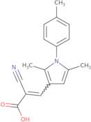 2-Cyano-3-[2,5-dimethyl-1-(4-methylphenyl)-1H-pyrrol-3-yl]prop-2-enoic acid