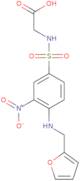 2-{4-[(Furan-2-ylmethyl)amino]-3-nitrobenzenesulfonamido}acetic acid