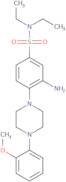3-Amino-N,N-diethyl-4-[4-(2-methoxyphenyl)piperazin-1-yl]benzene-1-sulfonamide