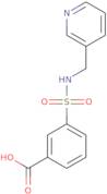 3-[(Pyridin-3-ylmethyl)sulfamoyl]benzoic acid