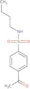 4-Acetyl-N-butylbenzene-1-sulfonamide