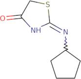 2-(Cyclopentylamino)-4,5-dihydro-1,3-thiazol-4-one