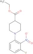 Ethyl 1-(3-fluoro-2-nitrophenyl)piperidine-4-carboxylate