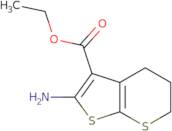 Ethyl 2-amino-4H,5H,6H-thieno[2,3-b]thiopyran-3-carboxylate