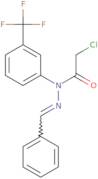 2-Chloro-N'-(phenylmethylidene)-N-[3-(trifluoromethyl)phenyl]acetohydrazide