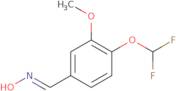 4-(Difluoromethoxy)-3-methoxybenzaldehyde oxime