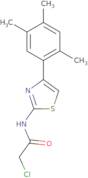 2-Chloro-N-[4-(2,4,5-trimethylphenyl)-1,3-thiazol-2-yl]acetamide