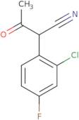 2-(2-Chloro-4-fluorophenyl)-3-oxo-butyronitrile