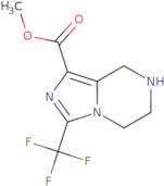 Methyl 3-(trifluoromethyl)-5,6,7,8-tetrahydroimidazo[1,5-a]pyrazine-1-carboxylate