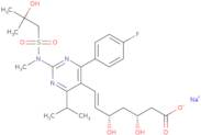 (3R,5S,6E)-7-[4-(4-Fluorophenyl)-6-(1-methylethyl)-2-[methyl[(2-hydroxy-2-methylpropyl)sulfonyl]amino]-5-pyrimidinyl]-3,5-dihydroxy- 6-heptenoic acid sodium salt