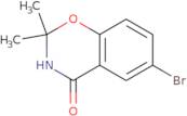 6-Bromo-2,2-dimethyl-3,4-dihydro-2H-1,3-benzoxazin-4-one