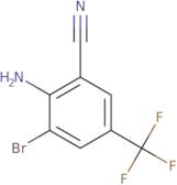 2-Bromo-6-cyano-4-(trifluoromethyl)aniline