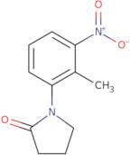 1-(2-Methyl-3-nitrophenyl)pyrrolidin-2-one