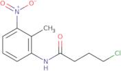 4-Chloro-N-(2-methyl-3-nitrophenyl)butanamide