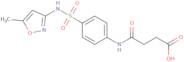 4-(4-{[(5-Methyl-3-isoxazolyl)amino]sulfonyl}anilino)-4-oxobutanoic acid