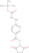 2,5-Dioxopyrrolidin-1-yl 6-(2-(tert-butoxycarbonyl)-hydrazinyl)nicotinate