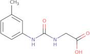 2-{[(3-Methylphenyl)carbamoyl]amino}acetic acid