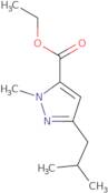 ethyl 1-methyl-3-(2-methylpropyl)-1H-pyrazole-5-carboxylate