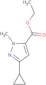 Ethyl 3-cyclopropyl-1-methyl-1H-pyrazole-5-carboxylate