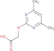 (4,6-Dimethyl-pyrimidin-2-yloxy)-acetic acid