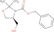 benzyl (4S)-4-(hydroxymethyl)-2,2-dimethyl-1,3-oxazolidine-3-carboxylate