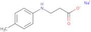 Sodium 3-[(4-methylphenyl)amino]propanoate