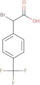 2-Bromo-2-[4-(trifluoromethyl)phenyl]acetic acid