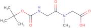 2-(2-((tert-Butoxycarbonyl)amino)-N-methylacetamido)acetic acid