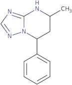 5-Methyl-7-phenyl-4,5,6,7-tetrahydro-[1,2,4]triazolo[1,5-a]pyrimidine