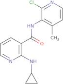 N-(2-Chloro-4-methylpyridin-3-yl)-2-(cyclopropylamino)nicotinamide