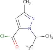 1-Isopropyl-3-methyl-1H-pyrazole-5-carbonyl chloride