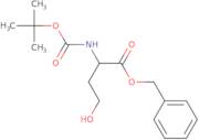 D-Homoserine, N-[(1,1-dimethylethoxy)carbonyl]-, phenylmethyl ester