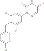 2-[3,5-Dichloro-4-[(4-chlorophenyl)methyl]phenyl]-1,2,4-triazine-3,5(2H,4H)-dione