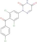 2-[3,5-Dichloro-4-(4-chlorobenzoyl)phenyl]-1,2,4-triazine-3,5(2H,4H)-dione