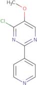 4-Chloro-5-methoxy-2-(4-pyridinyl)pyrimidine