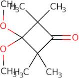 3,3-Dimethoxy-2,2,4,4-tetramethylcyclobutan-1-one