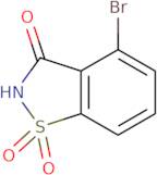 4-Bromo-2,3-dihydro-1λ6,2-benzothiazole-1,1,3-trione