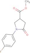 Methyl 1-(4-fluorophenyl)-5-oxopyrrolidine-3-carboxylate