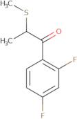 1-(2,4-Difluorophenyl)-2-(methylthio)propan-1-one