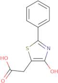 2-(4-Hydroxy-2-phenyl-1,3-thiazol-5-yl)acetic acid