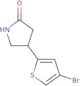 4-(4-Bromothiophen-2-yl)pyrrolidin-2-one