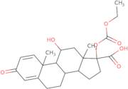 (11Beta,17Alpha)-17-[(Ethoxycarbonyl)oxy]-11-hydroxy-3-oxo-androsta-1,4-diene-17-carboxylic acid